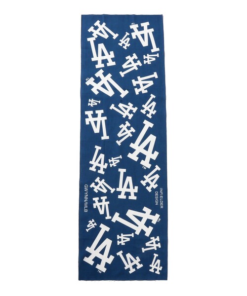 BEAMS BOY(ビームスボーイ)の「INFIELDER DESIGN / MLB ストール(ストール/ショール・レディース・ネイビー/ブルー・ONE SIZE)」の1枚目の写真