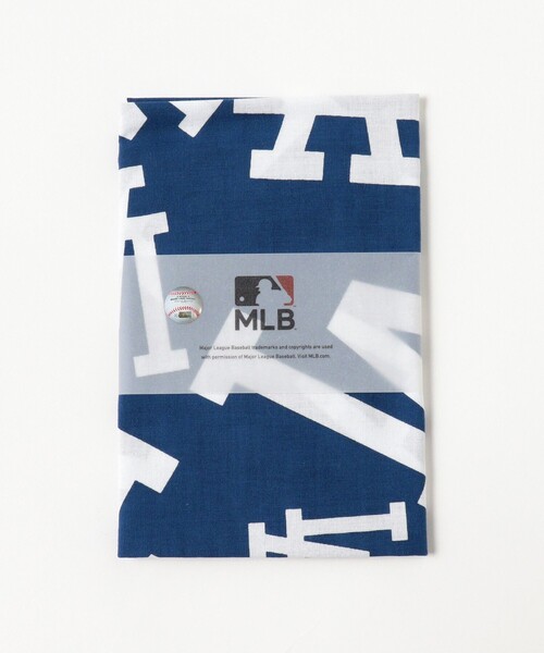 BEAMS BOY(ビームスボーイ)の「INFIELDER DESIGN / MLB ストール(ストール/ショール・レディース・ネイビー/ブルー・ONE SIZE)」の4枚目の写真
