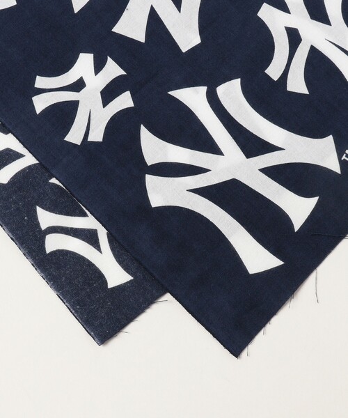 BEAMS BOY(ビームスボーイ)の「INFIELDER DESIGN / MLB ストール(ストール/ショール・レディース・ネイビー/ブルー・ONE SIZE)」の5枚目の写真