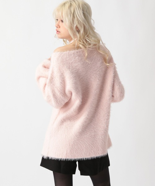 FOREVER 21（フォーエバー トゥエンティーワン）の「【2025SS】シャギーチュニックニットワンピース（チュニック・レディース・グレー/ナチュラル/ピンク・FREE）」の8枚目の写真