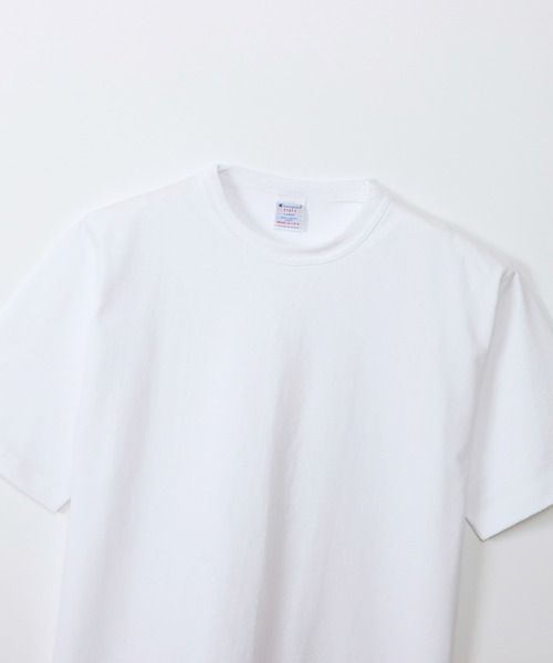 Champion(チャンピオン)の「【Champion/チャンピオン】メンズ MADE IN USA ティーテンイレブン ショートスリーブTシャツ(Tシャツ/カットソー・メンズ・モスグリーン/ホワイト/ネイビー/ブラック/シルバーグレー・SMALL/MEDIUM/LARGE/X-LARGE)」の7枚目の写真