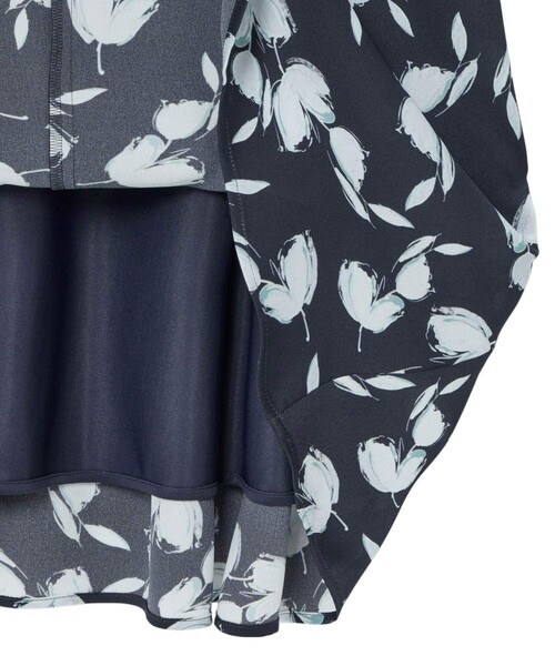 セール】チューリッププリントフレアワンピース（ワンピース）｜ANAYI