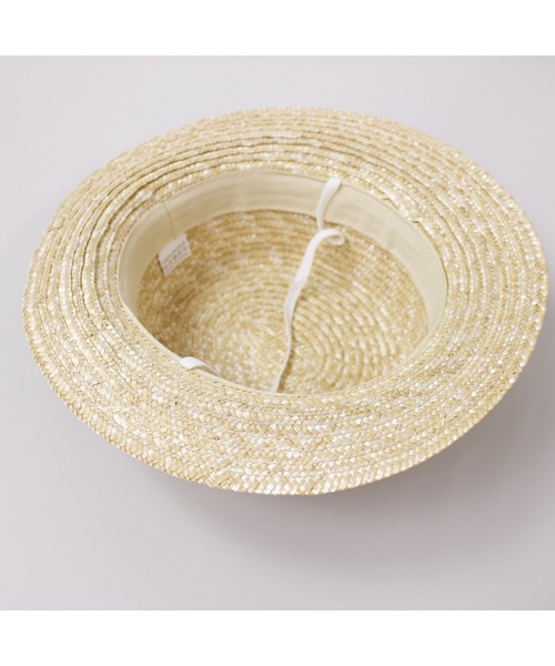 MR(まる)の「天然草木小花カンカン帽(ハット・キッズ・ベージュ・52cm)」の18枚目の写真