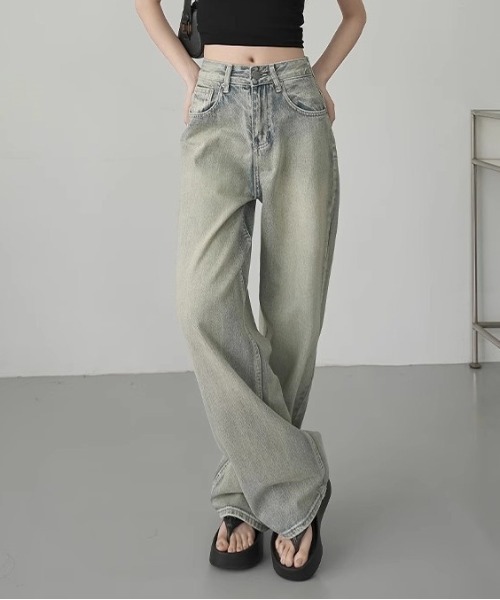 gossip！ロサンゼルス（ゴシップロサンゼルス）の「Y2K レトロルーズデニム（デニムパンツ・レディース・ブルー系その他・M/L）」の8枚目の写真