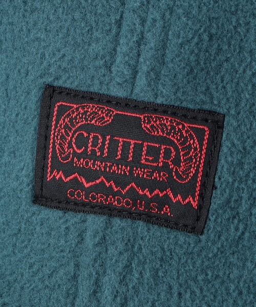 UNITED ARROWS（ユナイテッドアローズ）の「【別注】＜CRITTER MOUNTAIN WEAR＞ フリースキャップ（キャップ・メンズ・ターコイズブルー/ブラック/ケリー/オリーブ・FREE）」の17枚目の写真