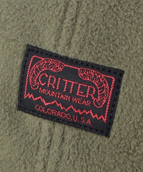 UNITED ARROWS（ユナイテッドアローズ）の「【別注】＜CRITTER MOUNTAIN WEAR＞ フリースキャップ（キャップ・メンズ・ターコイズブルー/ブラック/ケリー/オリーブ・FREE）」の11枚目の写真
