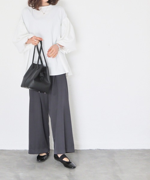 SOROTTO（ソロット）の「晴雨兼用 ゴムベルト付きレインパンプス/スクエアトゥ（レインシューズ・レディース・ブラック系その他/グレイッシュベージュ/ブラック・23.5cm/24.5cm/23.0cm/24.0cm/22.5cm）」の10枚目の写真