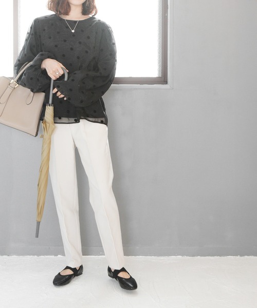 SOROTTO（ソロット）の「晴雨兼用 ゴムベルト付きレインパンプス/スクエアトゥ（レインシューズ・レディース・ブラック系その他/グレイッシュベージュ/ブラック・23.5cm/24.5cm/23.0cm/24.0cm/22.5cm）」の18枚目の写真