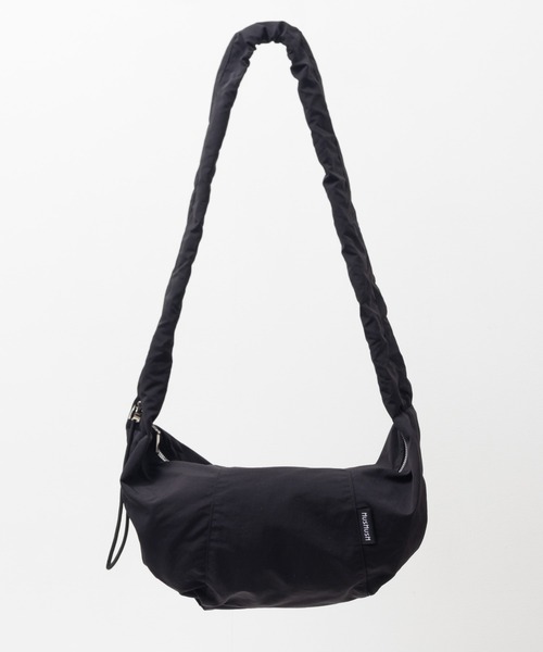 HusHusH（ハッシュアッシュ）の「【新色追加】HusHusH ハッシュアッシュ ギャザーショルダーバッグ（ショルダーバッグ・レディース・ブラック/グレー・フリー）」の17枚目の写真
