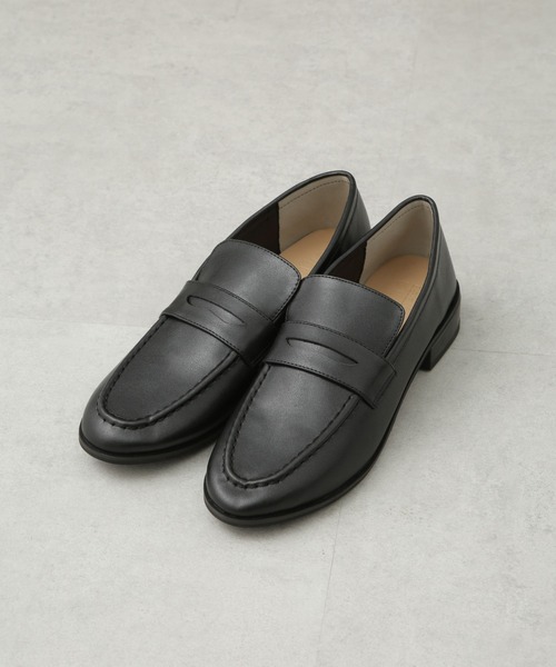 NANO universe(ナノユニバース)の「コインローファー(ローファー・レディース・ブラック/ブラウン・38/36/37)」の6枚目の写真