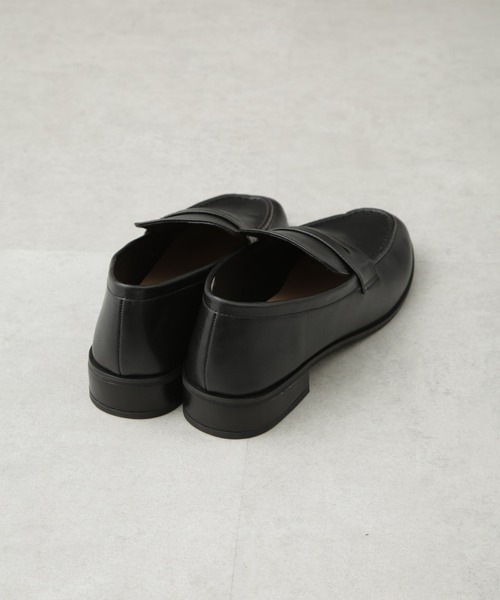 NANO universe(ナノユニバース)の「コインローファー(ローファー・レディース・ブラック/ブラウン・38/36/37)」の7枚目の写真