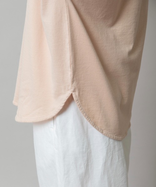 Munich（ミューニック）の「シャーリングロゴトップス（Tシャツ/カットソー・レディース・ブラック/ホワイト/ピンク/ベージュ・FREE）」の14枚目の写真