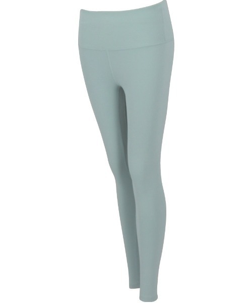 TIGORA（ティゴラ）の「ティゴラ TIGORA フィットネス ロングタイツ(無地カラー)（タイツ/ストッキング・レディース・ブラック/エメラルド/ライラック/スモークピンク/ダークブルー/ダークグレー・S/M/L/XL/3XL/2XL）」の3枚目の写真