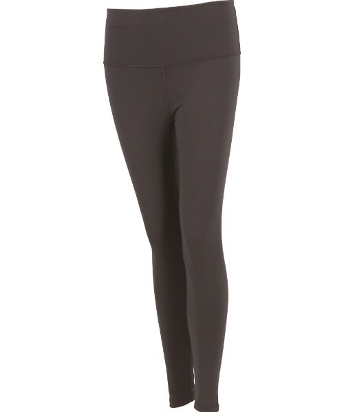 TIGORA（ティゴラ）の「ティゴラ TIGORA フィットネス ロングタイツ(無地カラー)（タイツ/ストッキング・レディース・ブラック/エメラルド/ライラック/スモークピンク/ダークブルー/ダークグレー・S/M/L/XL/3XL/2XL）」の2枚目の写真