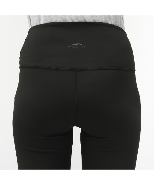 TIGORA（ティゴラ）の「ティゴラ TIGORA フィットネス ロングタイツ(無地カラー)（タイツ/ストッキング・レディース・ブラック/エメラルド/ライラック/スモークピンク/ダークブルー/ダークグレー・S/M/L/XL/3XL/2XL）」の10枚目の写真