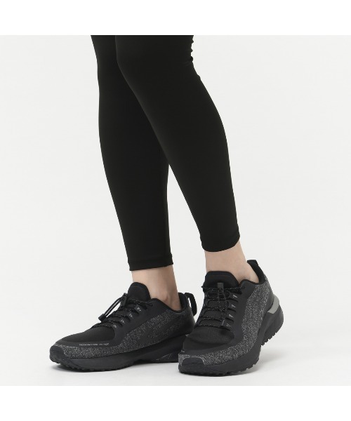 TIGORA（ティゴラ）の「ティゴラ TIGORA フィットネス ロングタイツ(無地カラー)（タイツ/ストッキング・レディース・ブラック/エメラルド/ライラック/スモークピンク/ダークブルー/ダークグレー・S/M/L/XL/3XL/2XL）」の11枚目の写真