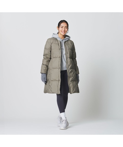 TIGORA（ティゴラ）の「ティゴラ TIGORA フィットネス ロングタイツ(無地カラー)（タイツ/ストッキング・レディース・ブラック/エメラルド/ライラック/スモークピンク/ダークブルー/ダークグレー・S/M/L/XL/3XL/2XL）」の13枚目の写真