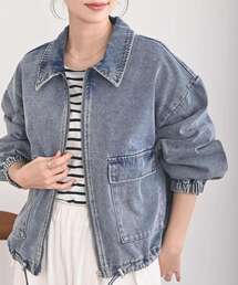 rps（アールピーエス）の「デニムステンカラーブルゾン（デニムジャケット）」