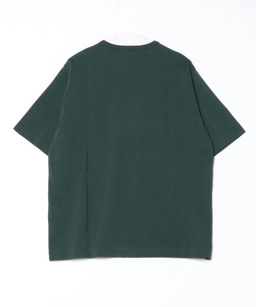 ATON（エイトン）の「ATON (エイトン)DRY COTTON JERSEY | CREWNECK T-SHIRT（Tシャツ/カットソー・メンズ・モスグリーン/ホワイト/ブラック・6/4/2）」の8枚目の写真