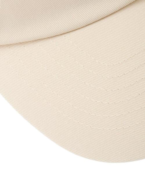 CONVERSE TOKYO（コンバーストウキョウ）の「DIAGONAL STAR★ CAP（キャップ・レディース・ピンク/チャコールグレー/アイボリー・FREE）」の9枚目の写真