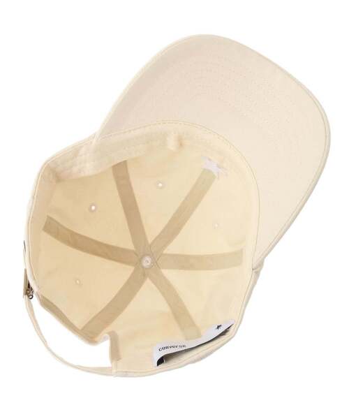 CONVERSE TOKYO（コンバーストウキョウ）の「DIAGONAL STAR★ CAP（キャップ・レディース・ピンク/チャコールグレー/アイボリー・FREE）」の10枚目の写真