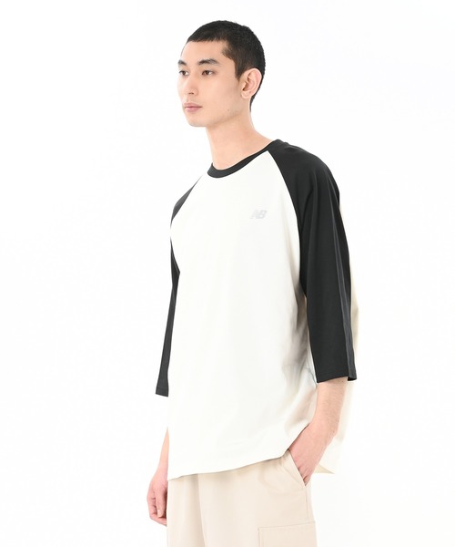 ラグラン3/4スリーブTシャツ（Tシャツ/カットソー）｜New