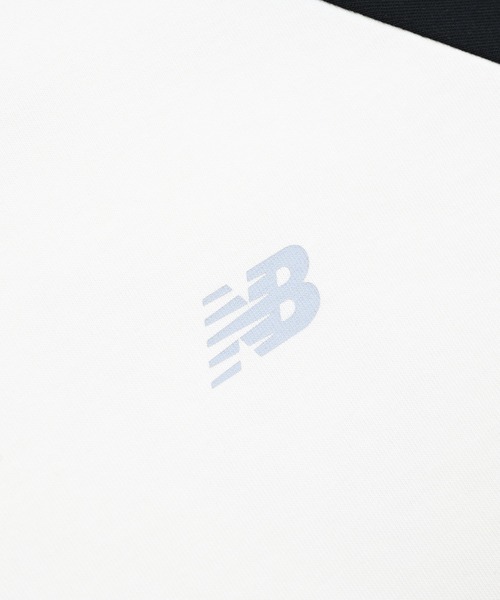 NEW BALANCE（ニューバランス）の「ラグラン3/4スリーブTシャツ（Tシャツ/カットソー・メンズ・オフホワイト/ライトグレー・X-LARGE/LARGE/MEDIUM/SMALL/XX-LARGE）」の7枚目の写真