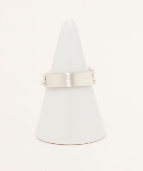 20/80】トゥエンティーエイティー/STERLING SILVER ID CHAIN RING 5mm
