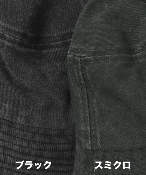 WEGO（ウィゴー）の「WEGO/ピグメントバケットハット（ハット・レディース・スミクロ/ブラック・FREE）」の5枚目の写真