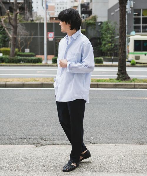 URBAN RESEARCH DOORS（アーバンリサーチドアーズ）の「『UR TECH DRYLUXE』『イージーケア/速乾/UVカット』テーパードパンツ（その他パンツ・メンズ・グリーン/ブラック/ネイビー/ベージュ系その他・SMALL/LARGE/MEDIUM/X-LARGE）」の16枚目の写真