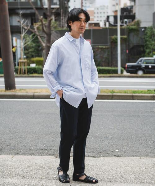 URBAN RESEARCH DOORS（アーバンリサーチドアーズ）の「『UR TECH DRYLUXE』『イージーケア/速乾/UVカット』テーパードパンツ（その他パンツ・メンズ・グリーン/ブラック/ネイビー/ベージュ系その他・SMALL/LARGE/MEDIUM/X-LARGE）」の20枚目の写真