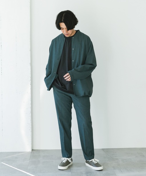 OUR すっきりシルエットのテーパードパンツ すっきりシルエットのテーパードパンツ – OURHOME