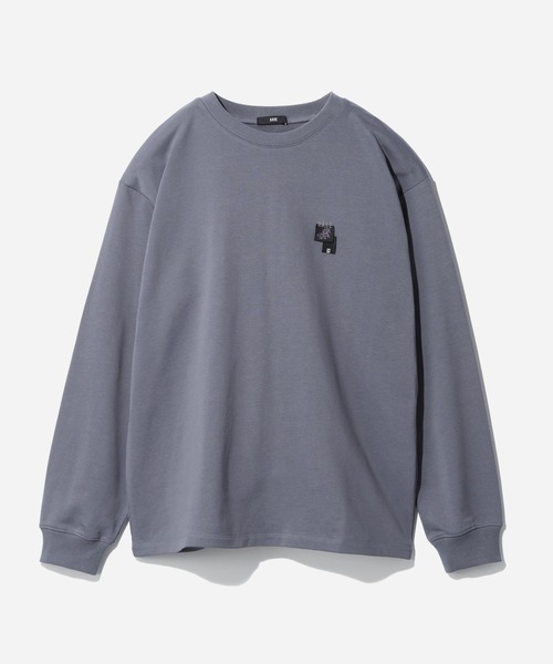 HARE(ハレ)の「フラワータグHAREロゴカットソー(HARE)(Tシャツ/カットソー・メンズ・ブラック/ホワイト/パープル・FREE)」の3枚目の写真