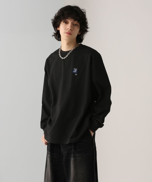 HARE(ハレ)の「フラワータグHAREロゴカットソー(HARE)(Tシャツ/カットソー・メンズ・ブラック/ホワイト/パープル・FREE)」の12枚目の写真