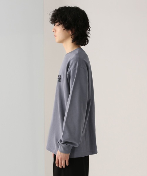 HARE(ハレ)の「フラワータグHAREロゴカットソー(HARE)(Tシャツ/カットソー・メンズ・ブラック/ホワイト/パープル・FREE)」の14枚目の写真