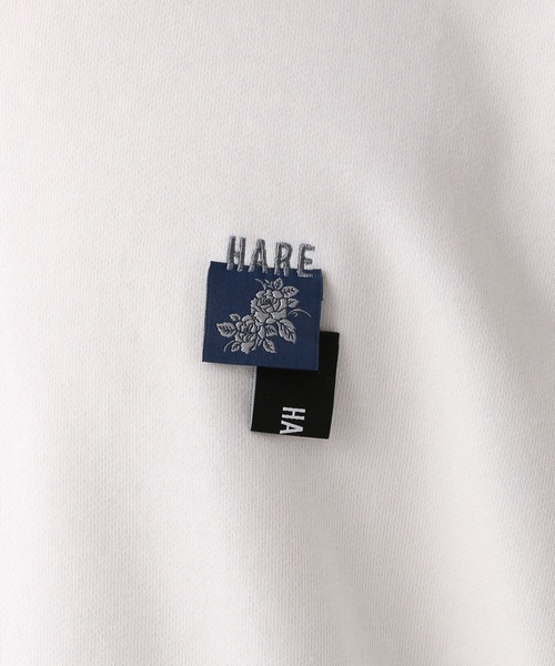 HARE(ハレ)の「フラワータグHAREロゴカットソー(HARE)(Tシャツ/カットソー・メンズ・ブラック/ホワイト/パープル・FREE)」の20枚目の写真