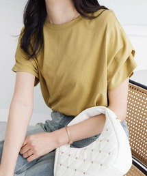 【接触冷感】脱普通!すっきり見え大人の上品見えTシャツ