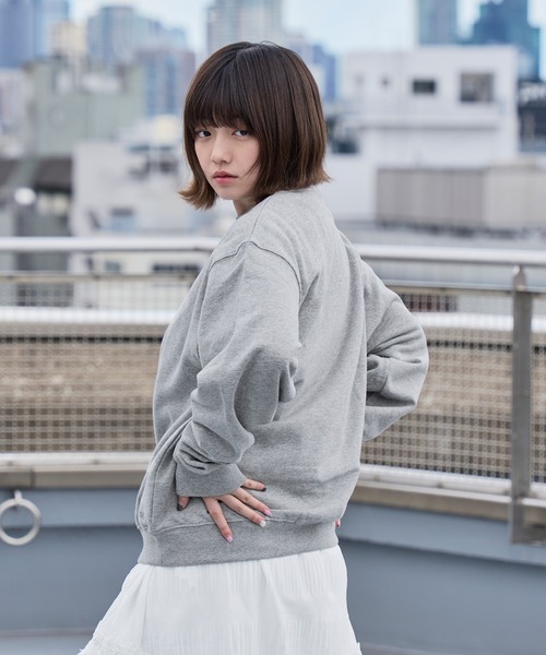kutir(クティール)の「ASSORT PULLOVER SHORT SWEAT/アソートプルオーバーショートスウェット(スウェット・メンズ・ブラック系/ネイビー/レッド/ブラック/杢グレー/ネイビー系・MEDIUM/LARGE)」の17枚目の写真