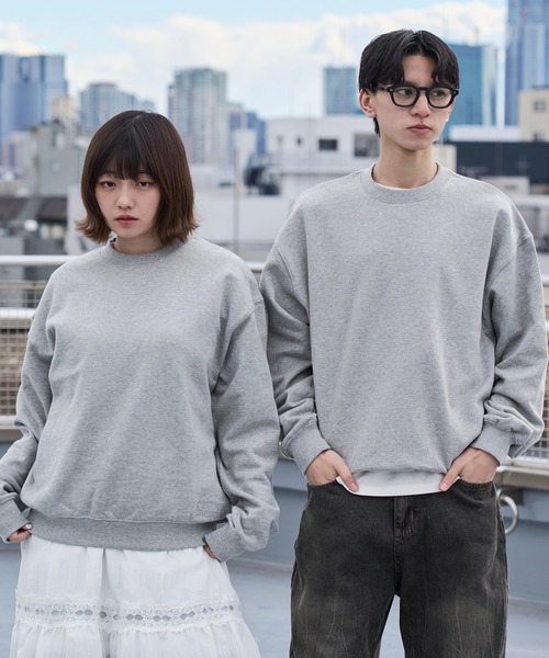 kutir(クティール)の「ASSORT PULLOVER SHORT SWEAT/アソートプルオーバーショートスウェット(スウェット・メンズ・ブラック系/ネイビー/レッド/ブラック/杢グレー/ネイビー系・MEDIUM/LARGE)」の12枚目の写真