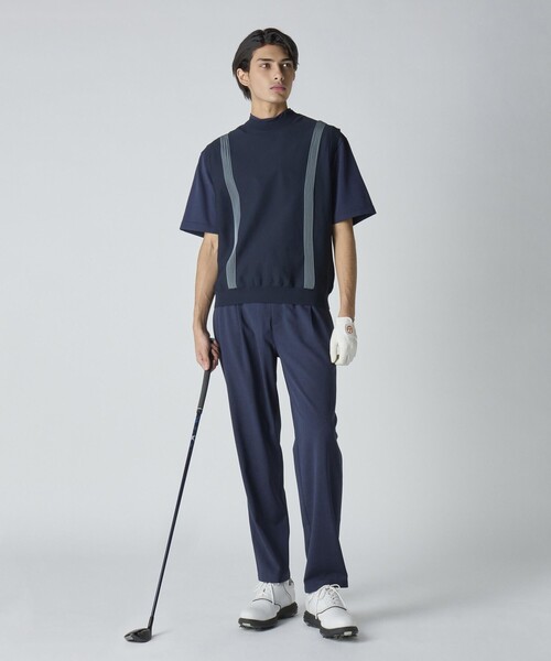 お値下げ新品☆素敵ユナイテッドアローズのベスト セール】メンズ ライン ベスト（ベスト）｜UNITED ARROWS GOLF