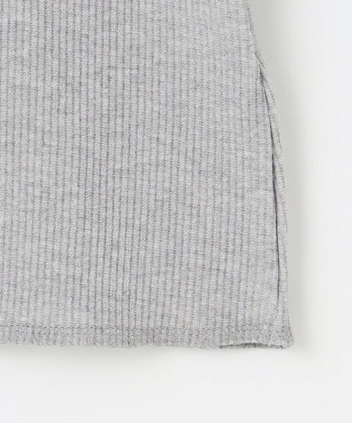 23区(ニジュウサンク)の「【SLOW/一部店舗限定】ラメリブジャージー ロングTシャツ(Tシャツ/カットソー・レディース・ライトグレー系/アイボリー系・40/38)」の13枚目の写真