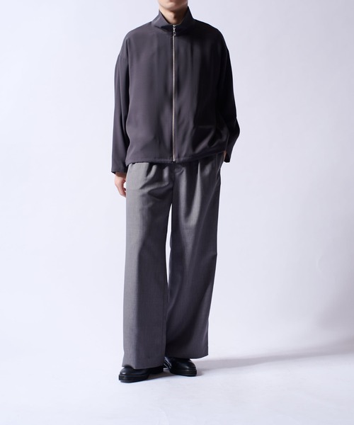 Lui's（ルイス）の「ロングスリーブZIPシャツ（シャツ/ブラウス・メンズ・チャコールグレー/ブラック・S/M）」の13枚目の写真