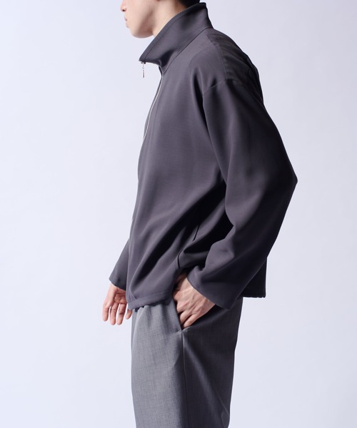 Lui's（ルイス）の「ロングスリーブZIPシャツ（シャツ/ブラウス・メンズ・チャコールグレー/ブラック・S/M）」の10枚目の写真