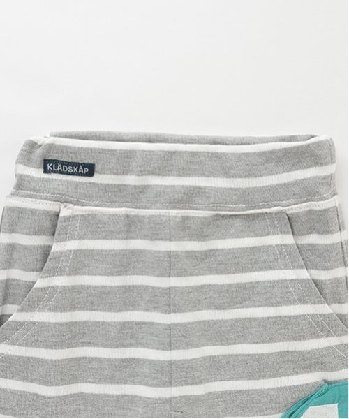 kladskap(クレードスコープ)の「電車ポケット9分丈レギパン(レギンス/スパッツ・キッズ・ネイビー/トップグレー・110cm/100cm/90cm/120cm/80cm)」の4枚目の写真