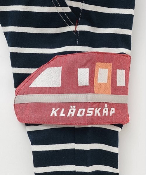 kladskap(クレードスコープ)の「電車ポケット9分丈レギパン(レギンス/スパッツ・キッズ・ネイビー/トップグレー・110cm/100cm/90cm/120cm/80cm)」の7枚目の写真