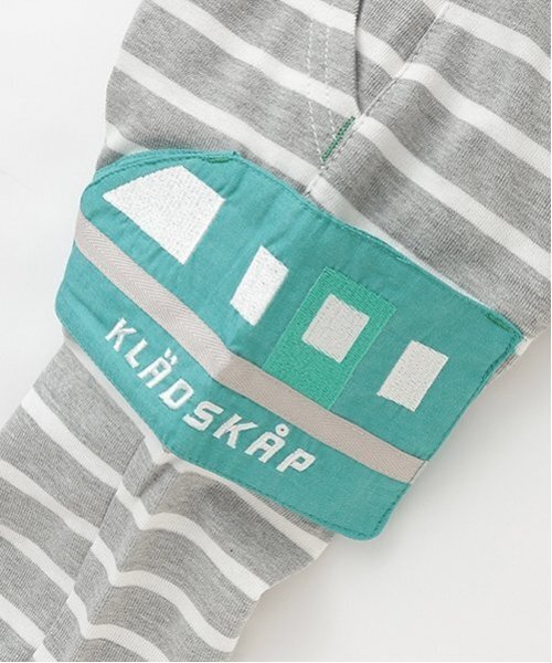 kladskap(クレードスコープ)の「電車ポケット9分丈レギパン(レギンス/スパッツ・キッズ・ネイビー/トップグレー・110cm/100cm/90cm/120cm/80cm)」の9枚目の写真