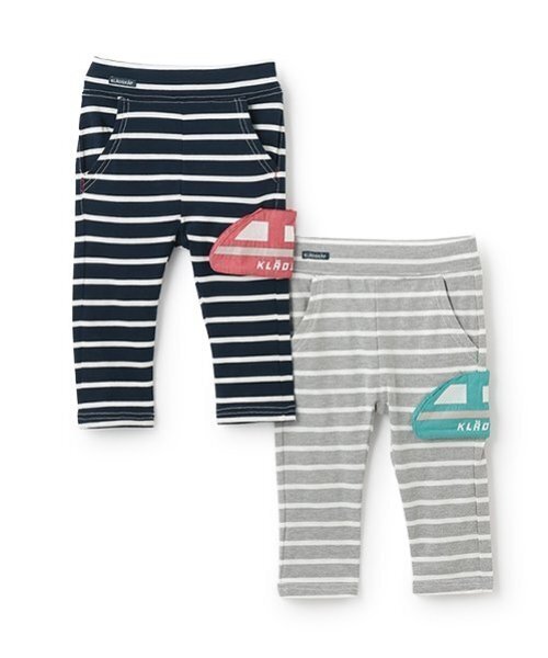 kladskap(クレードスコープ)の「電車ポケット9分丈レギパン(レギンス/スパッツ・キッズ・ネイビー/トップグレー・110cm/100cm/90cm/120cm/80cm)」の13枚目の写真