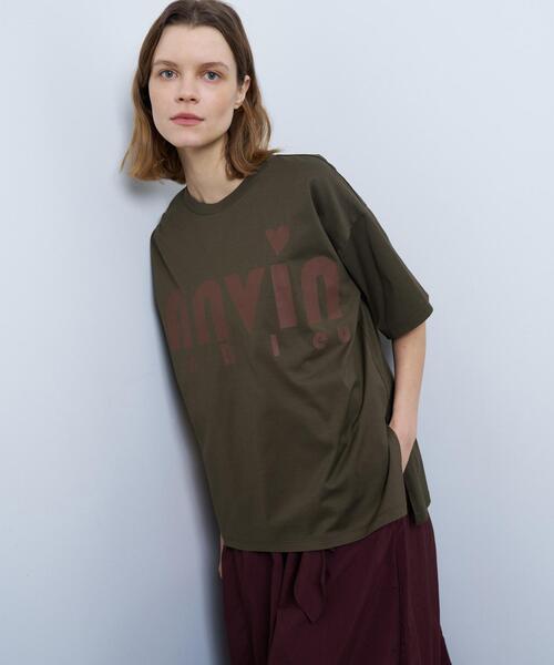ビッグロゴプリントTシャツ（Tシャツ/カットソー）｜LANVIN en Bleu