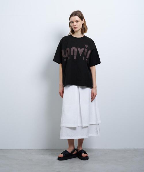 ビッグロゴプリントTシャツ（Tシャツ/カットソー）｜LANVIN en Bleu