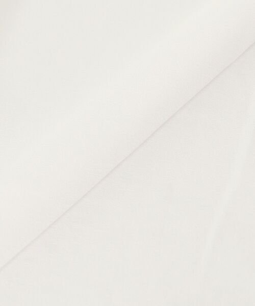 le.coeur blanc（ルクールブラン）の「★NO.1ヒット大人気ブラウス★2WAYジョーゼットブラウス（シャツ/ブラウス・レディース・オフホワイト/サックスブルー/ダークグレー/ネイビー/ブラック・38）」の10枚目の写真